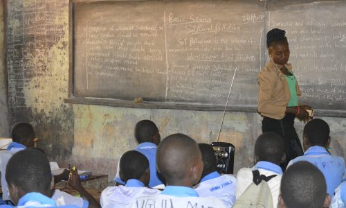3. Radio School ongoing at CSS Isenu 24th Jan 18